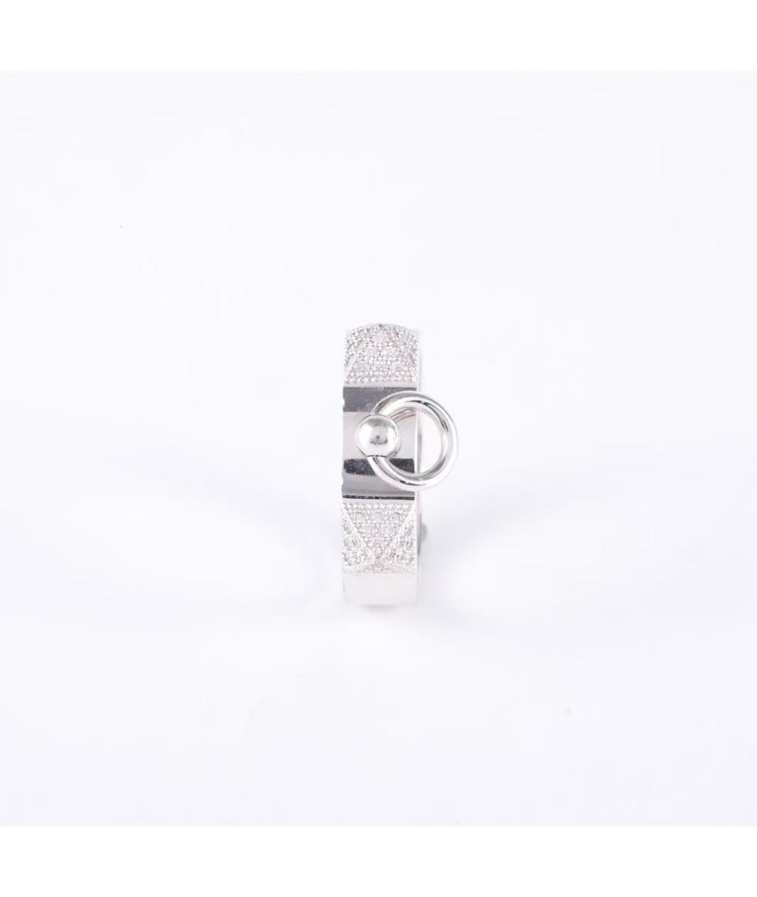 HERMES Серебряное кольцо из белого золота, фото 2