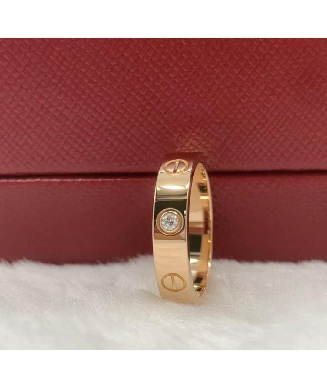 CARTIER Золотое кольцо из розового золота, фото 2