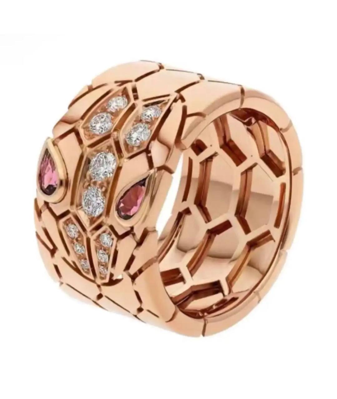 BVLGARI Золотое кольцо из розового золота, фото 1