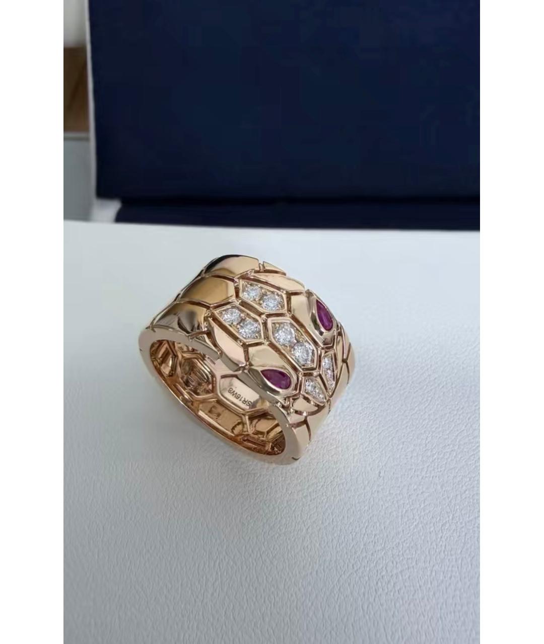 BVLGARI Золотое кольцо из розового золота, фото 2
