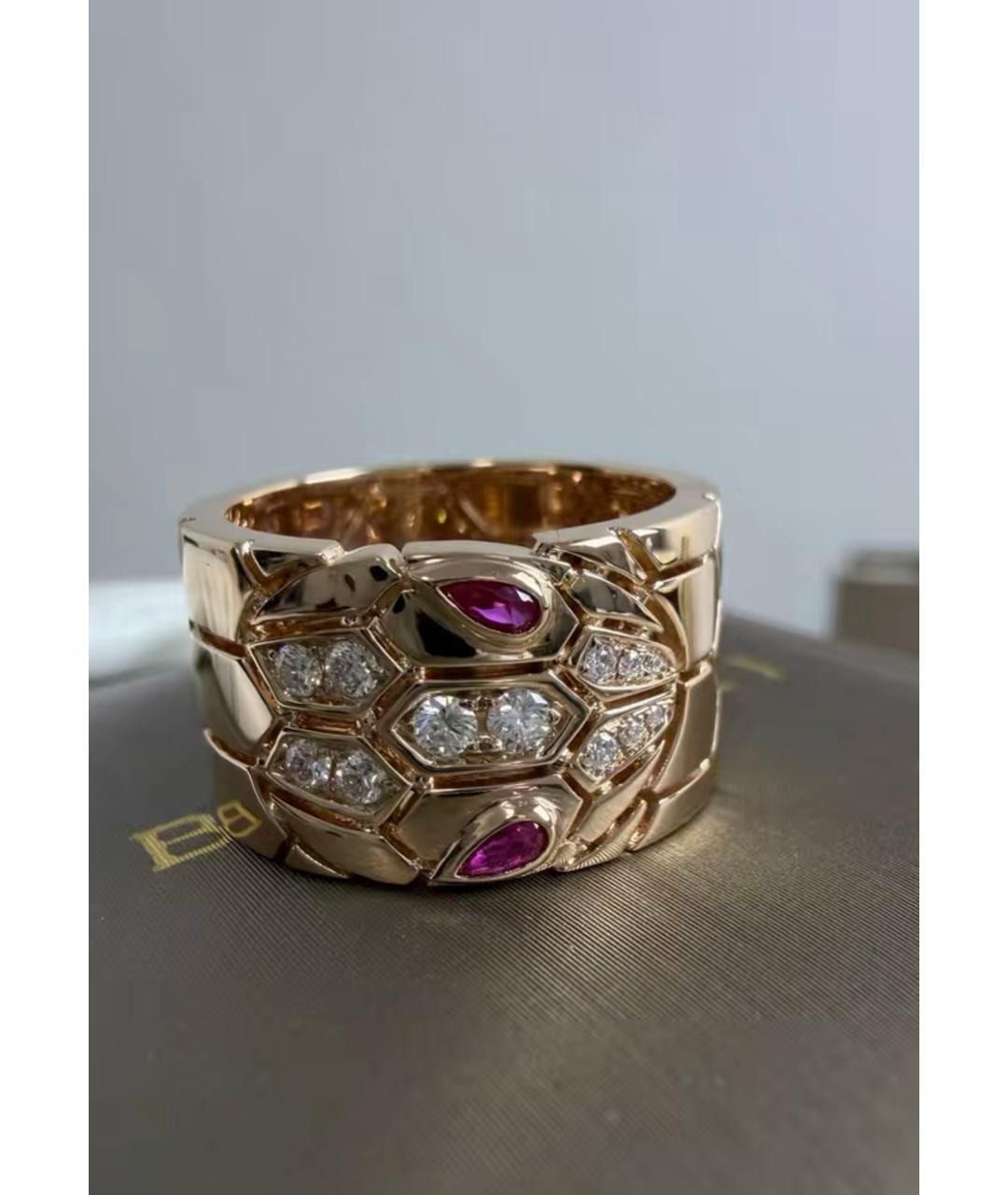 BVLGARI Золотое кольцо из розового золота, фото 4