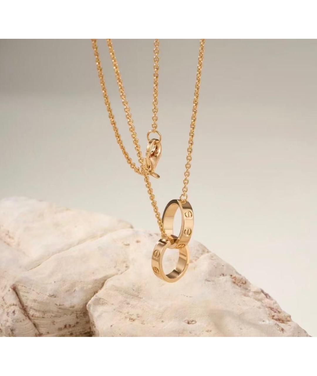 CARTIER Золотая подвеска из розового золота, фото 4