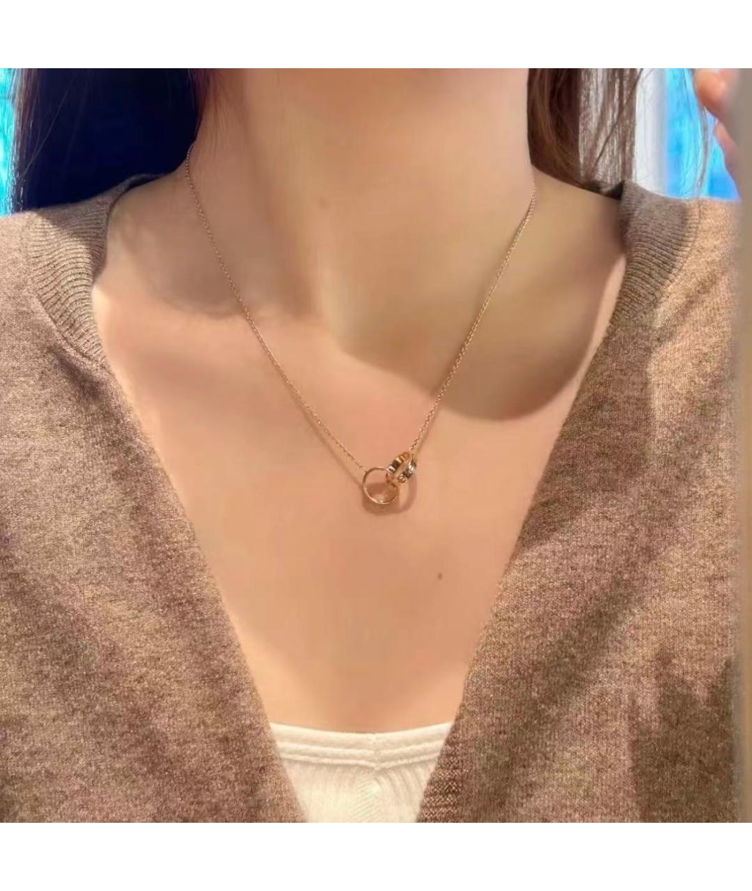 CARTIER Золотая подвеска из розового золота, фото 2