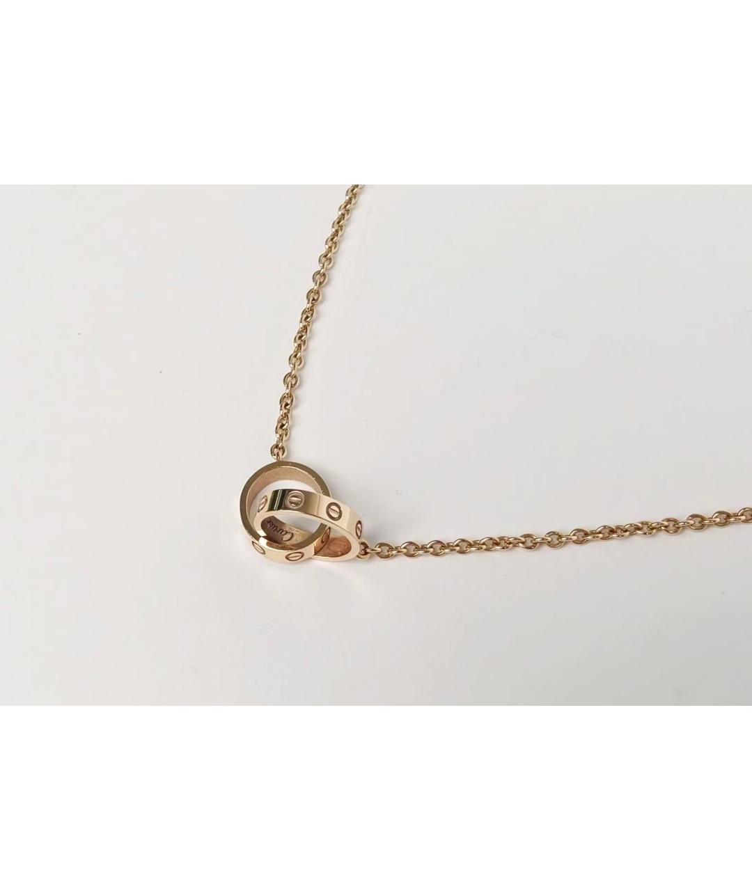 CARTIER Золотая подвеска из розового золота, фото 3
