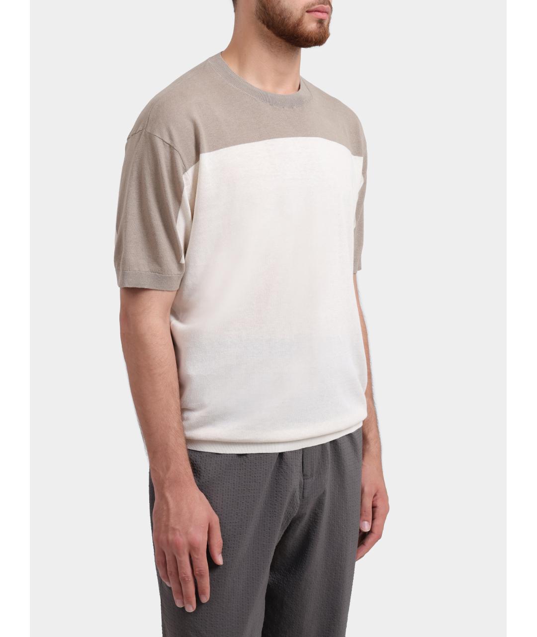 ARMANI EXCHANGE Белая футболка, фото 3