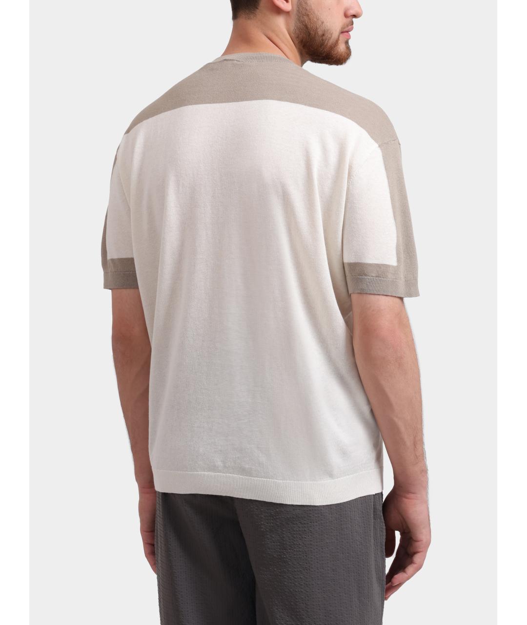 ARMANI EXCHANGE Белая футболка, фото 5