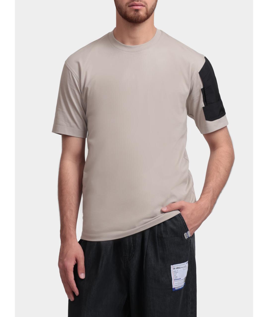 Y-3 Бежевая футболка, фото 6