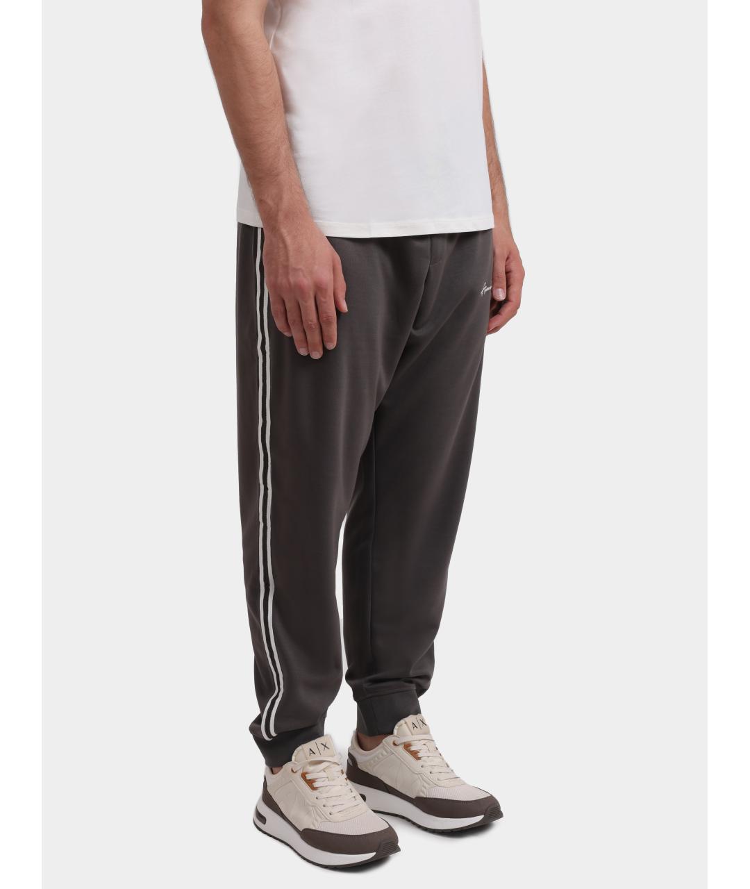 ARMANI EXCHANGE Коричневые повседневные брюки, фото 3