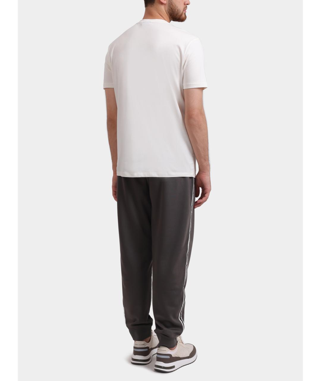 ARMANI EXCHANGE Коричневые повседневные брюки, фото 5
