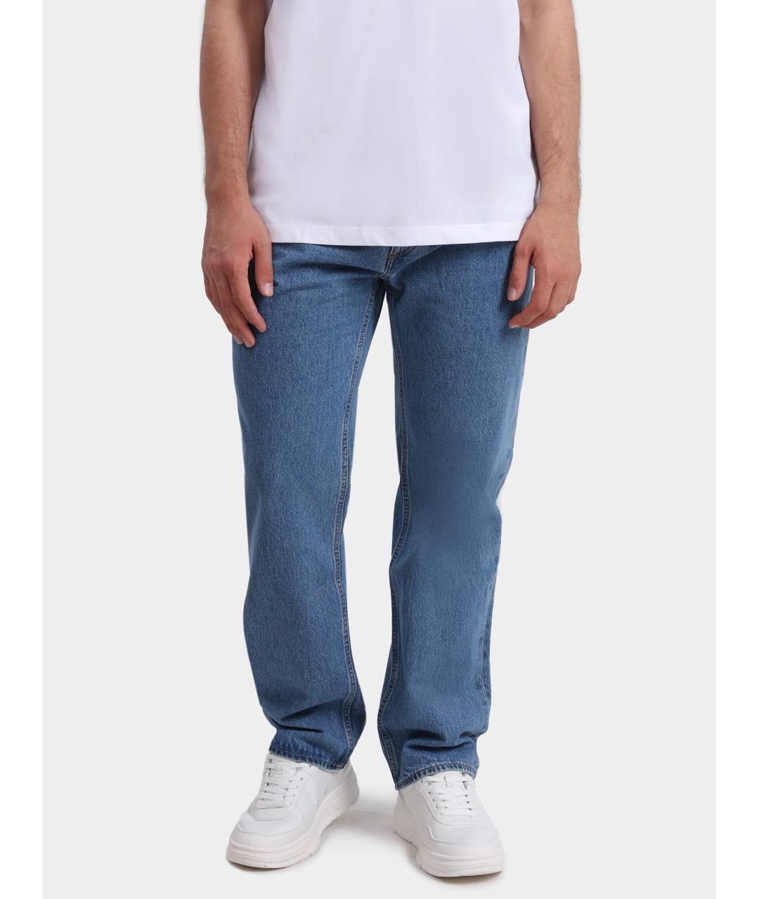 HUGO BOSS Синие прямые джинсы, фото 6