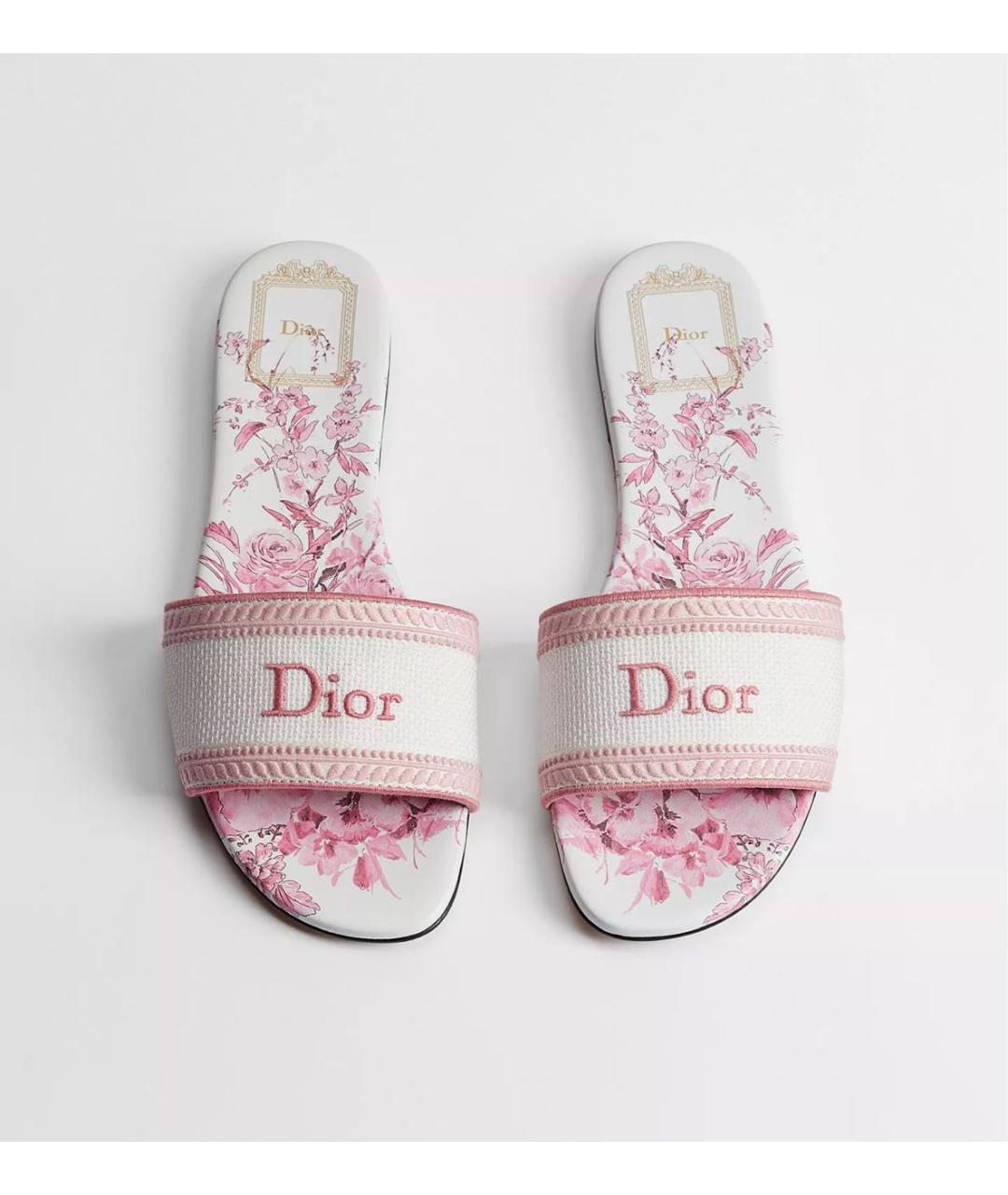 CHRISTIAN DIOR Розовые мюли, фото 2