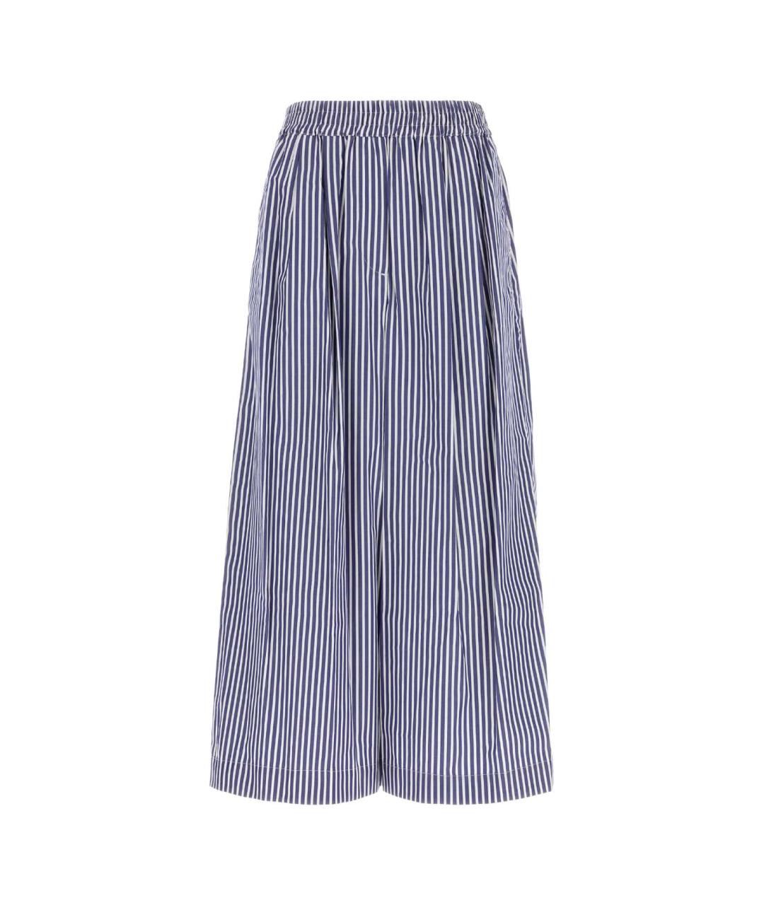 WEEKEND MAX MARA Мульти хлопковые прямые брюки, фото 1