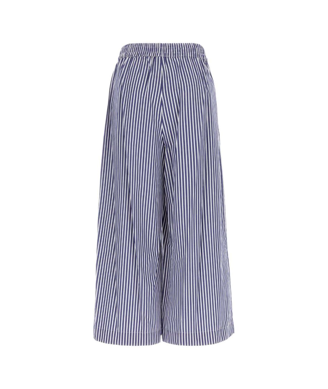 WEEKEND MAX MARA Мульти хлопковые прямые брюки, фото 2