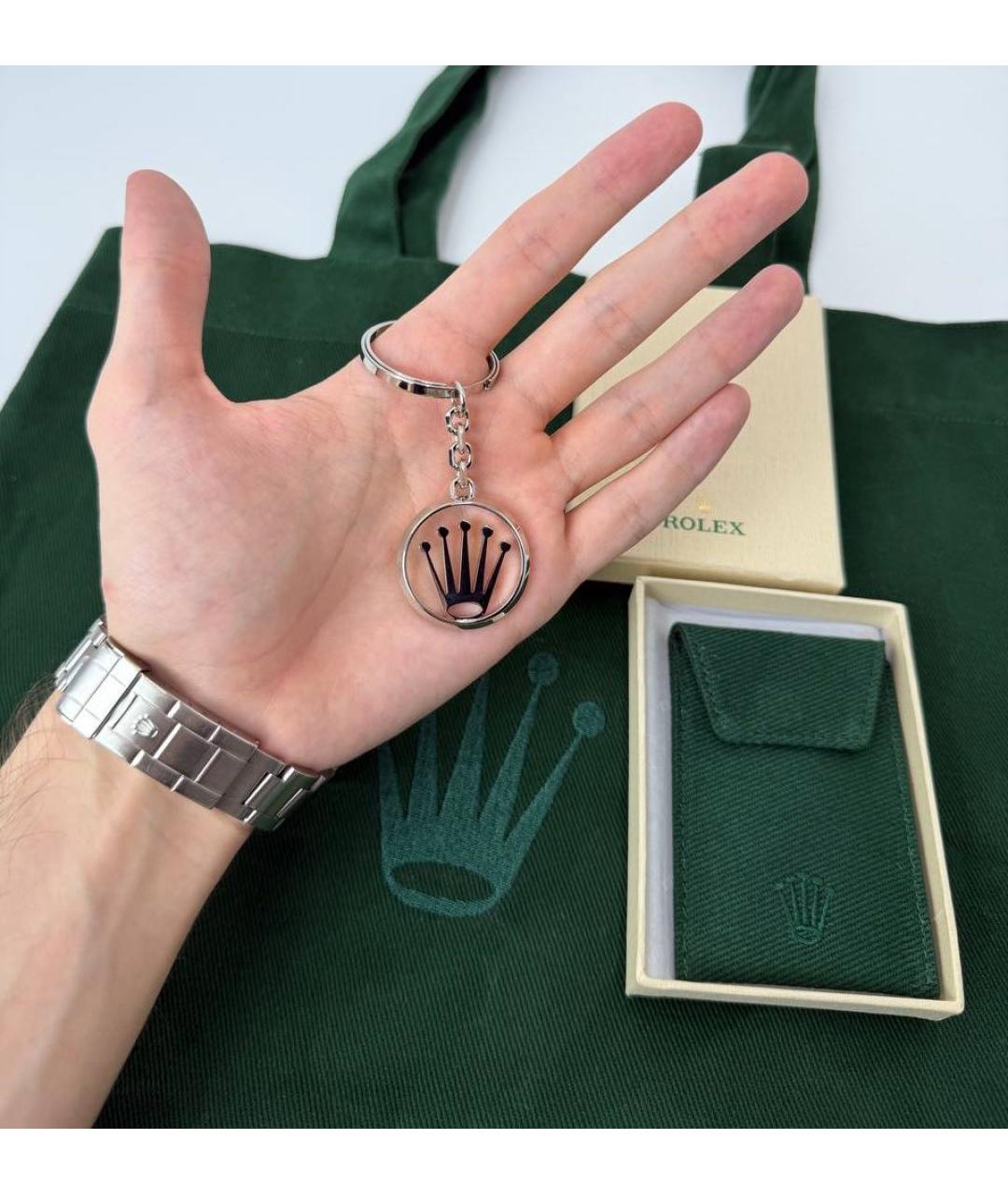 ROLEX Серебряный брелок, фото 7