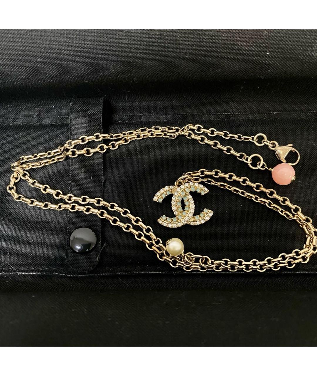 CHANEL Золотое колье, фото 6