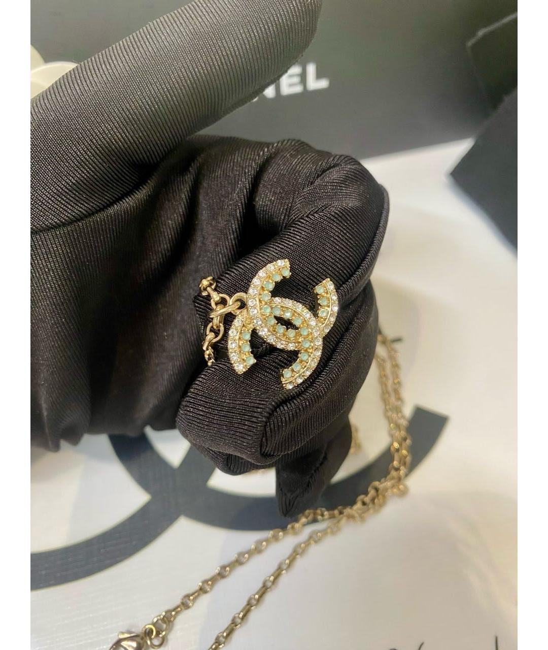 CHANEL Золотое колье, фото 5