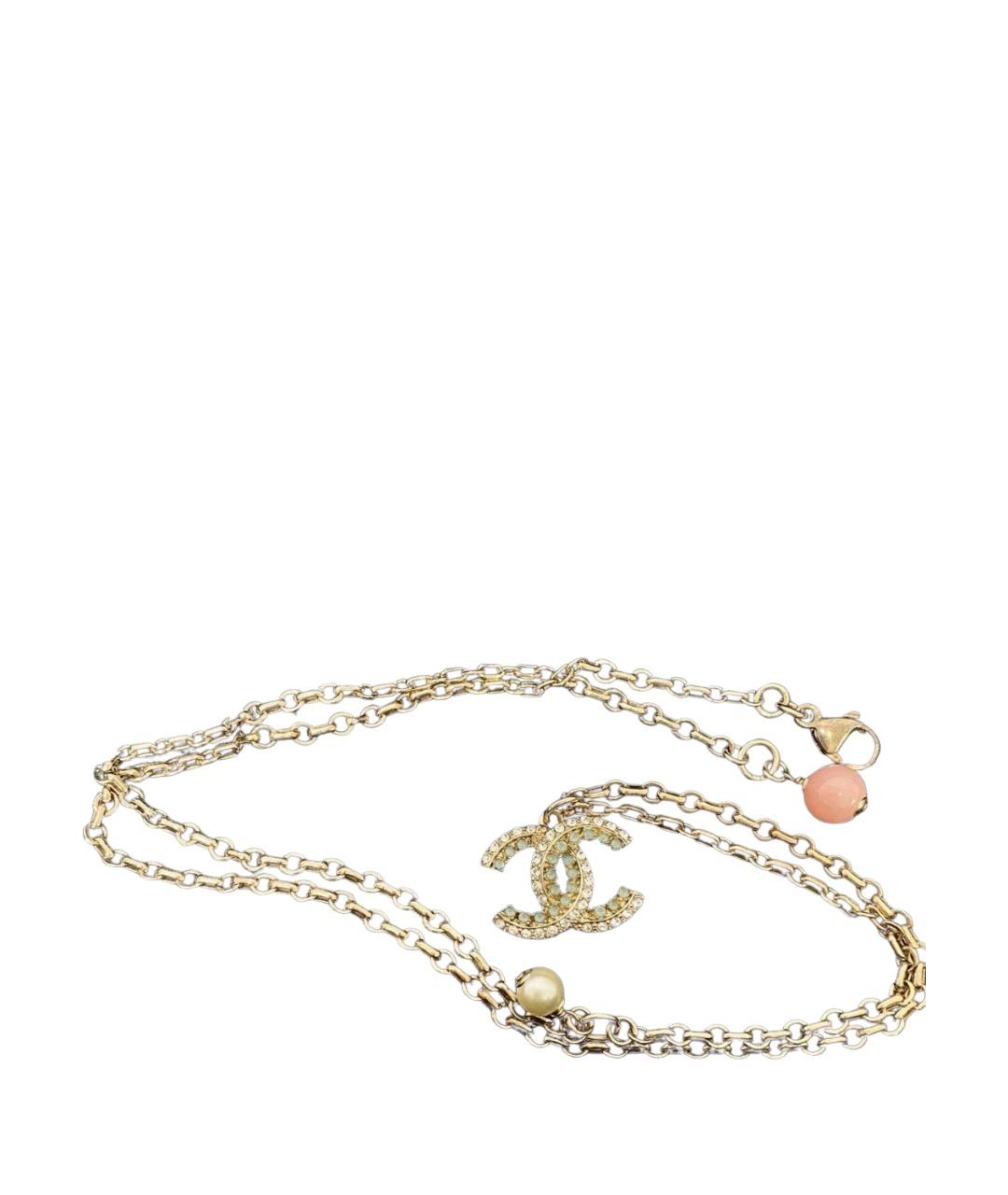 CHANEL Золотое колье, фото 1