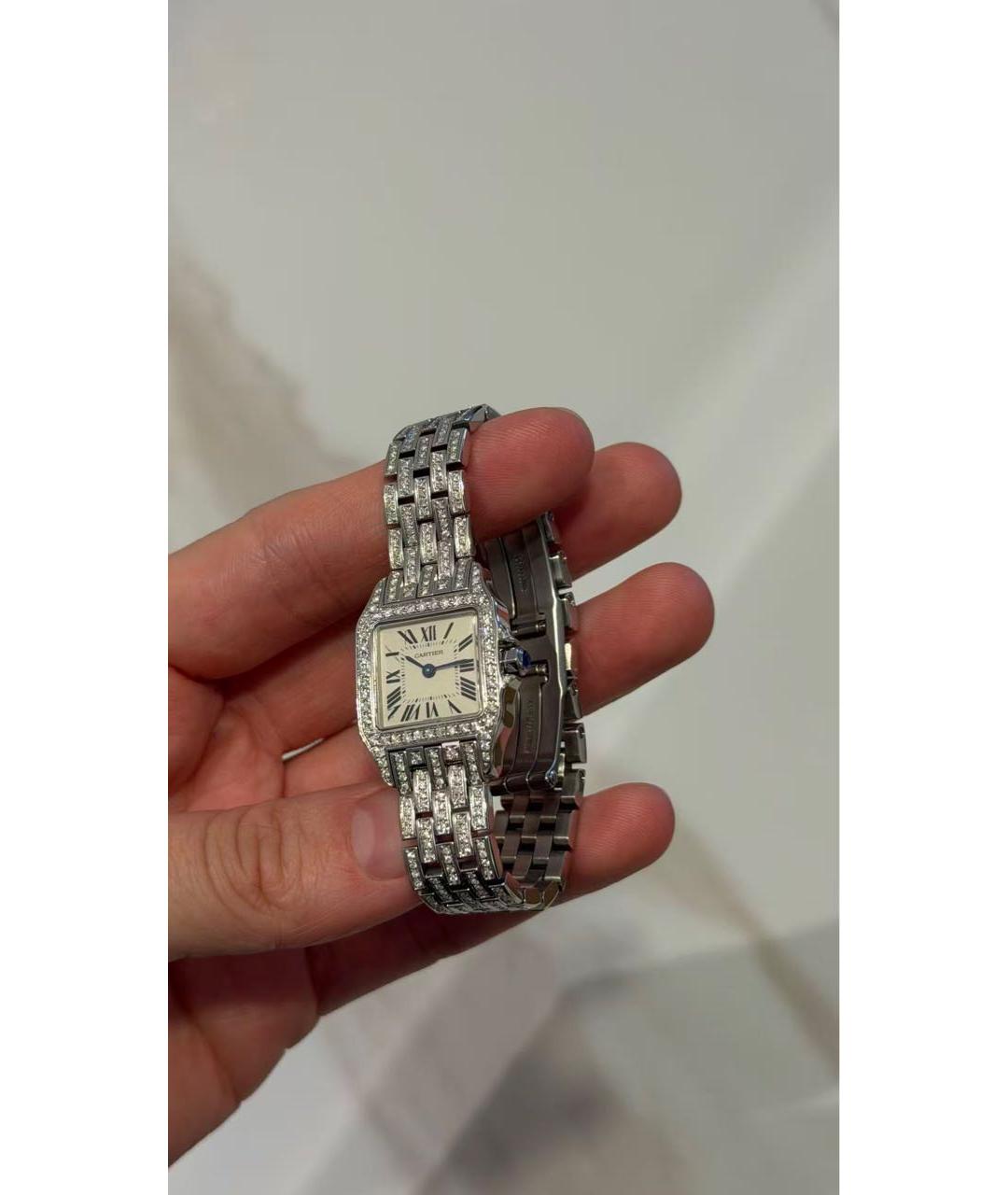 CARTIER Серебряные часы, фото 4