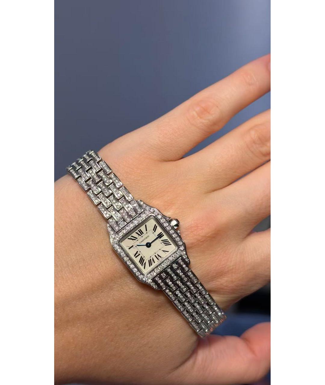 CARTIER Серебряные часы, фото 2
