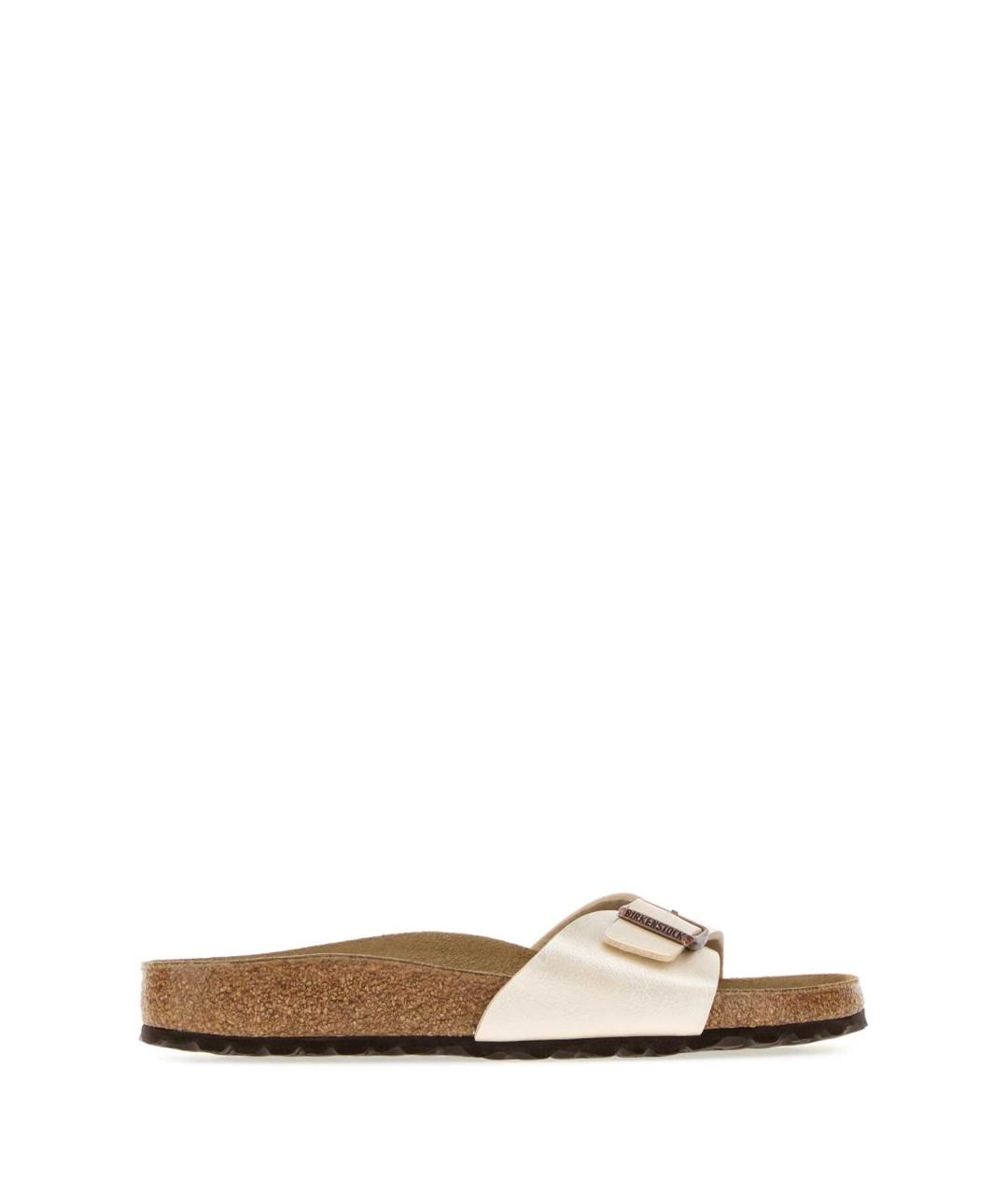 BIRKENSTOCK Мульти кожаные шлепанцы, фото 1