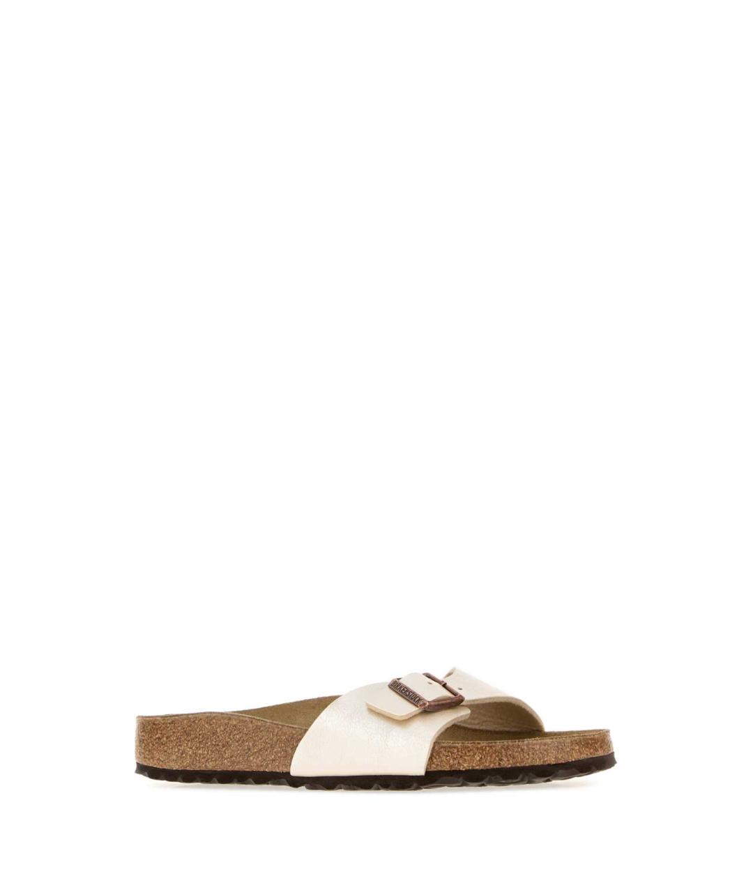BIRKENSTOCK Мульти кожаные шлепанцы, фото 2