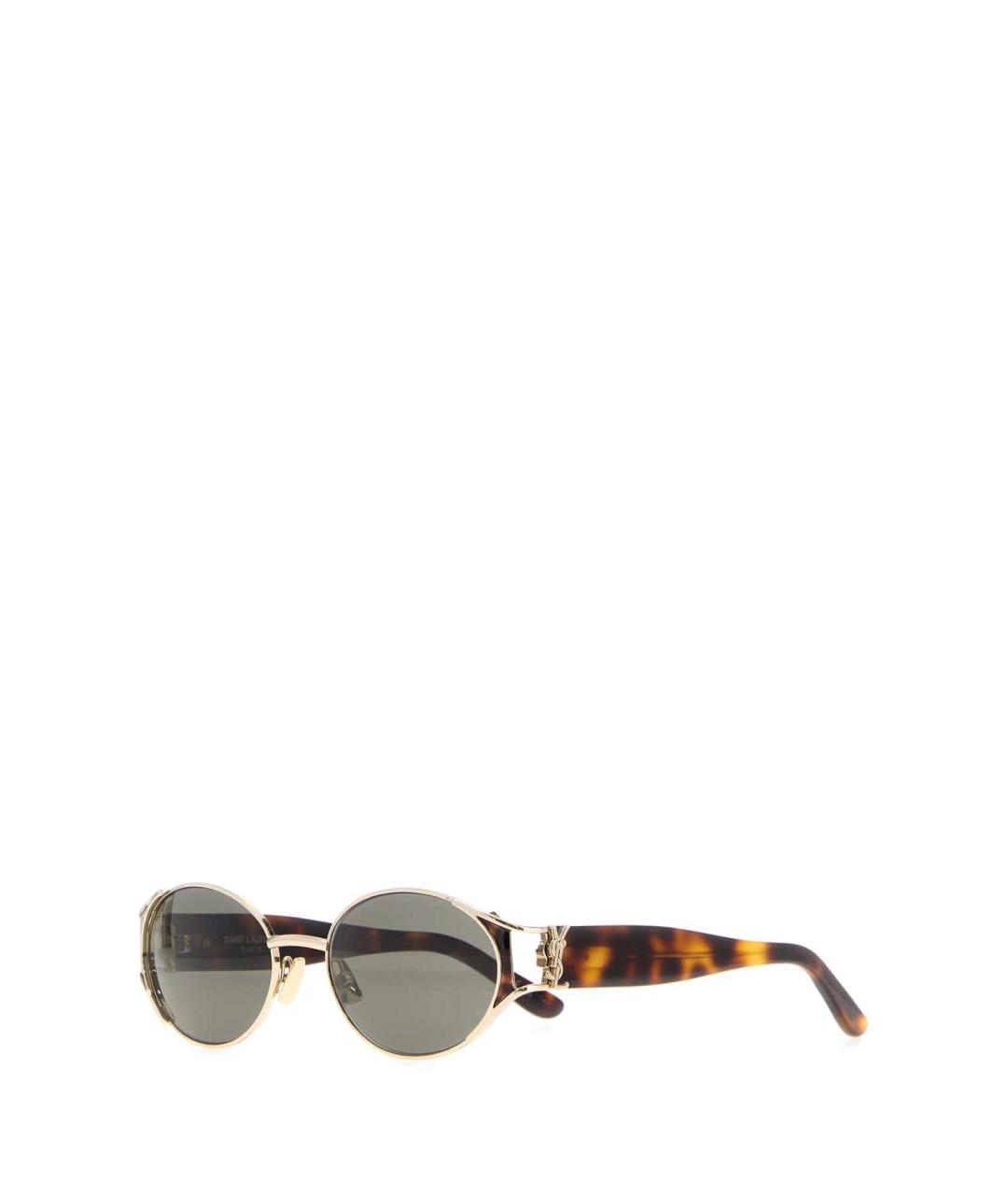SAINT LAURENT Мульти пластиковые солнцезащитные очки, фото 1