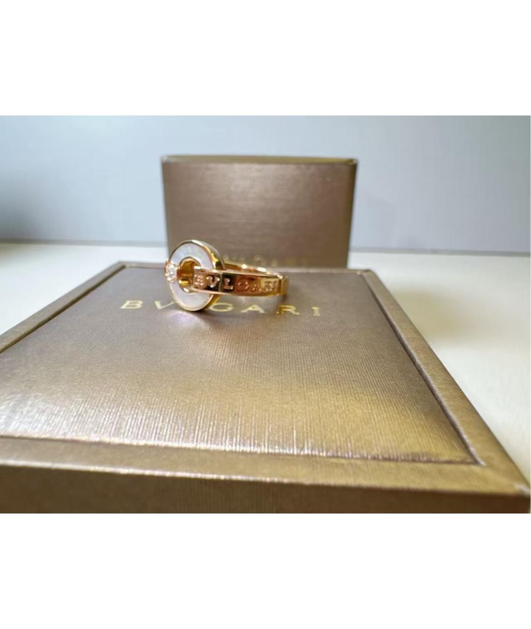 BVLGARI Золотое кольцо из розового золота, фото 5
