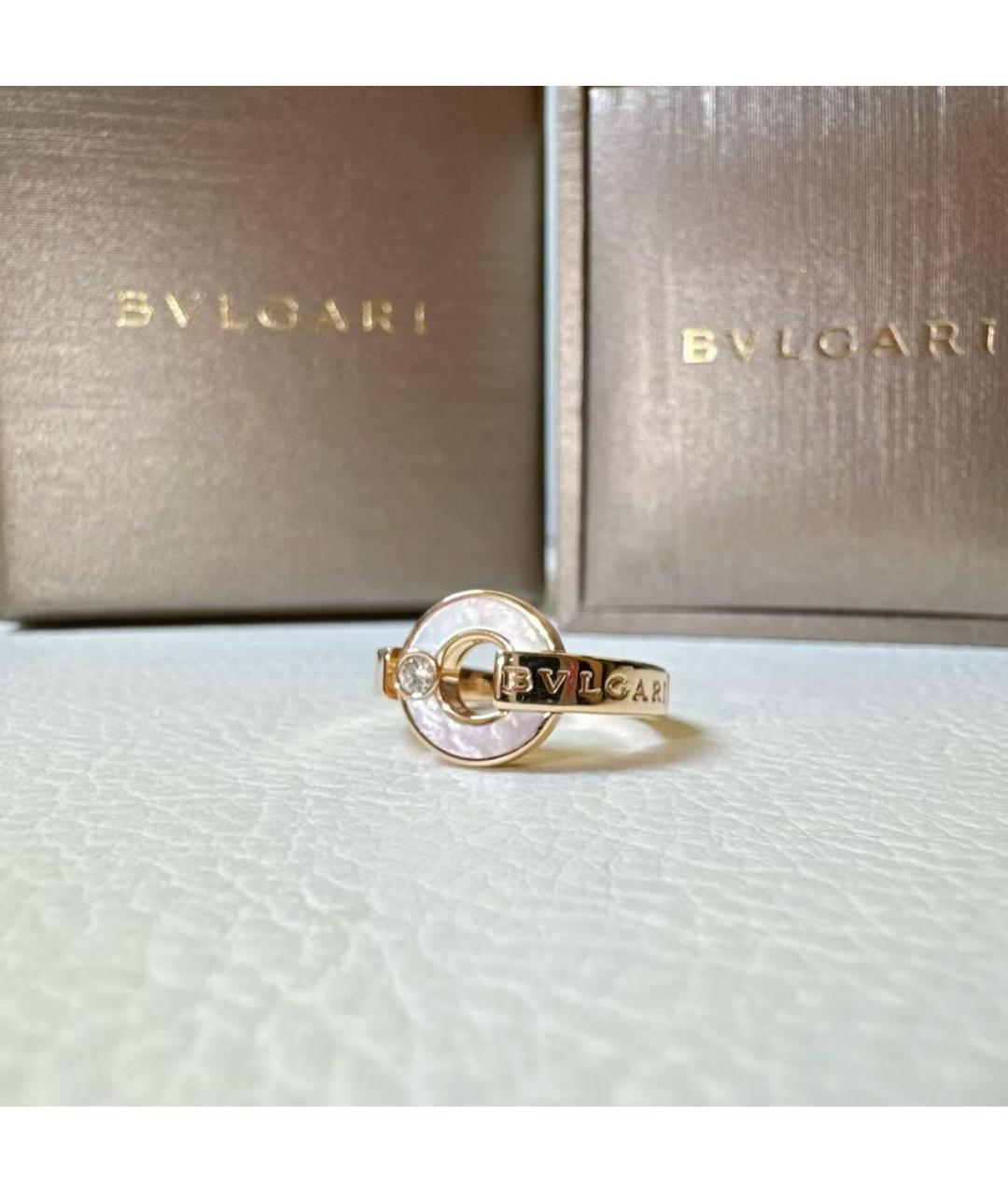 BVLGARI Золотое кольцо из розового золота, фото 2