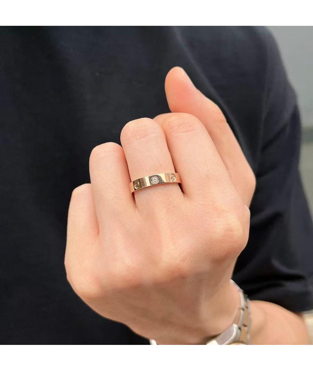 CARTIER Золотое кольцо из розового золота, фото 4