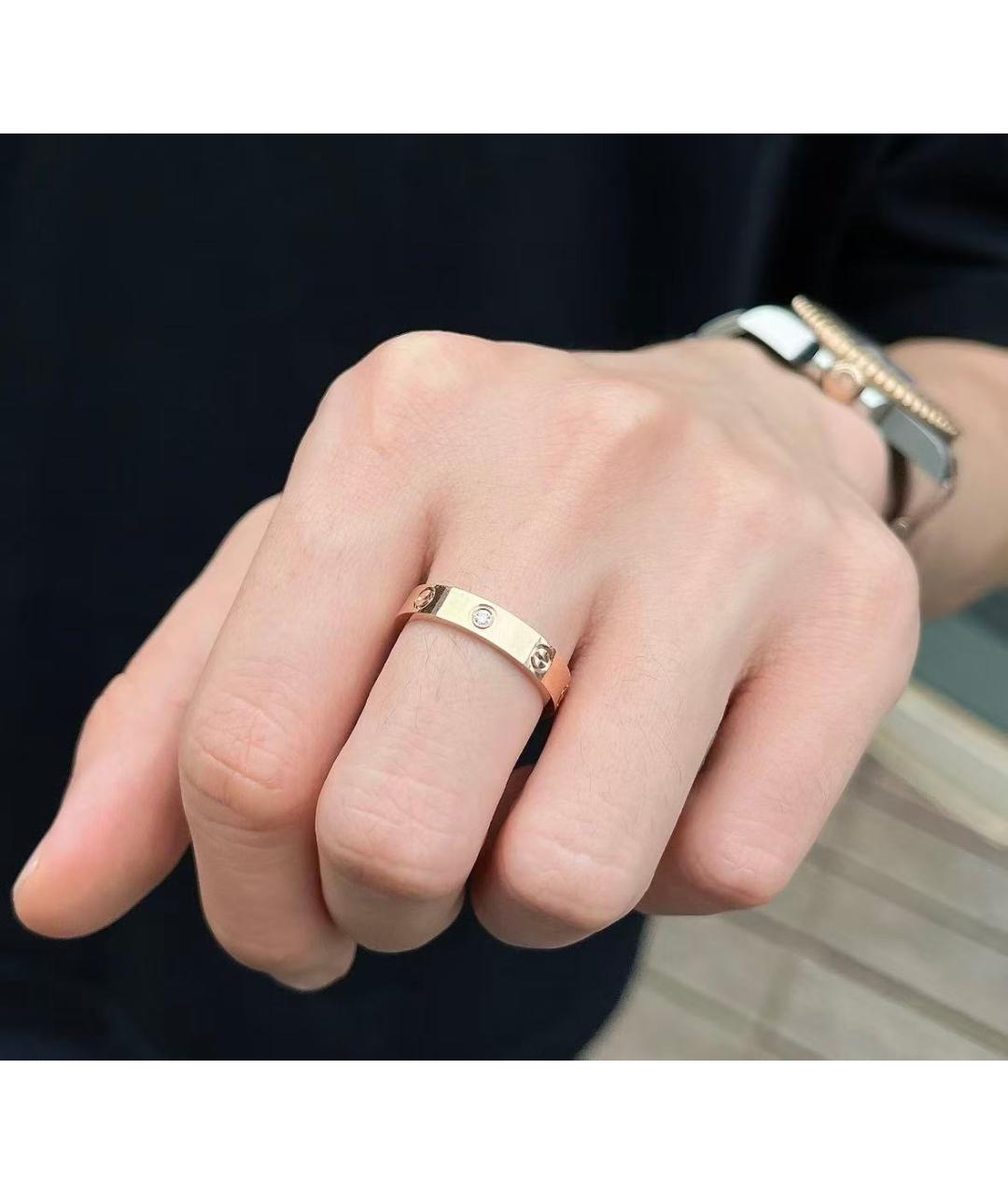 CARTIER Золотое кольцо из розового золота, фото 3