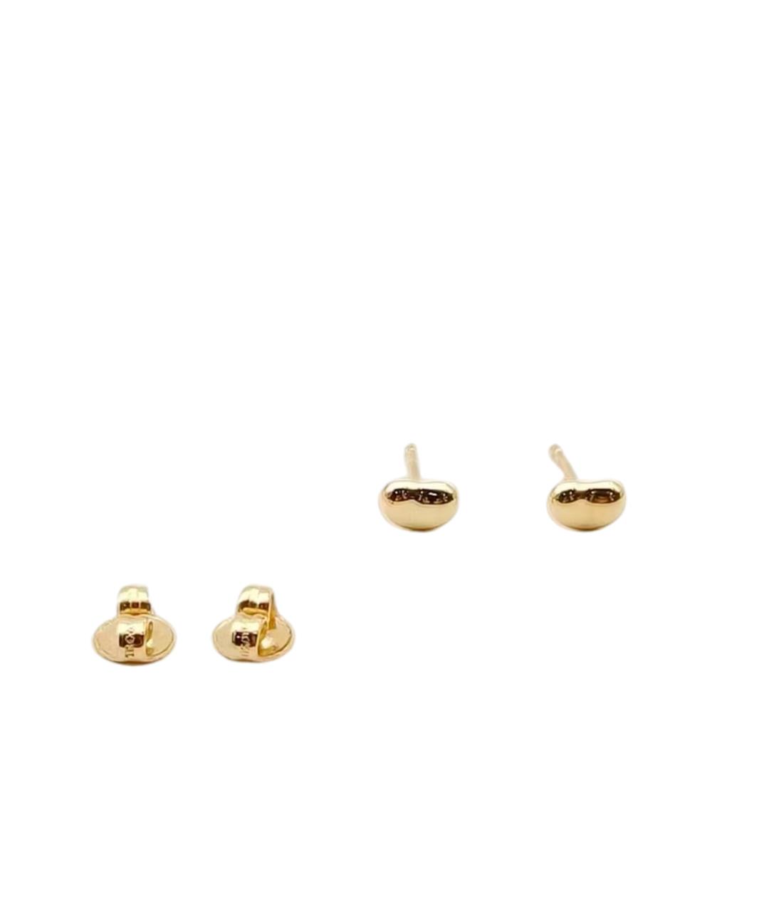 TIFFANY&CO Золотые серьги, фото 4