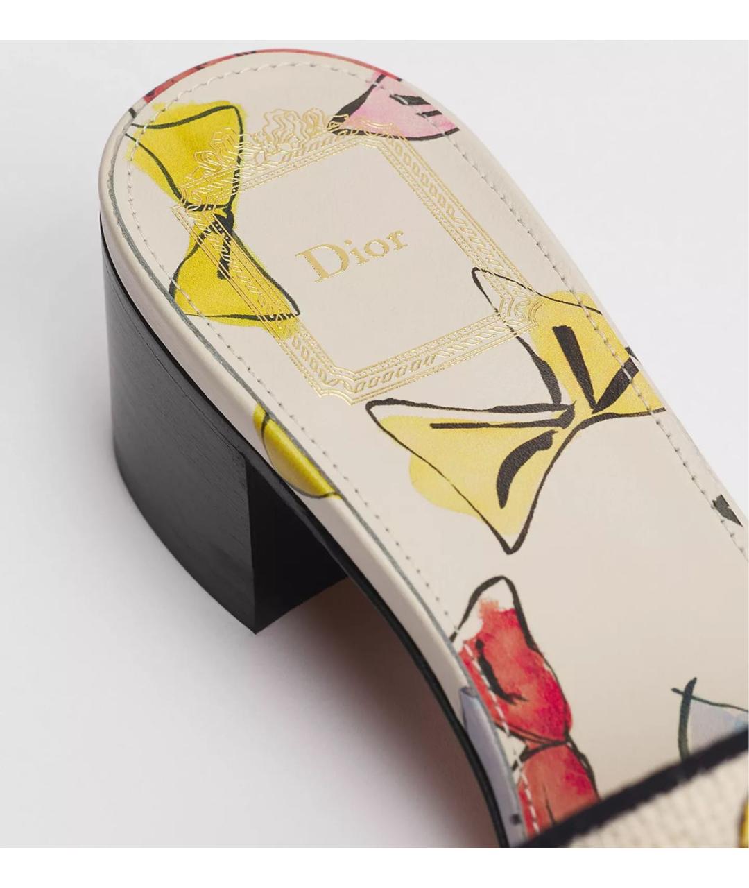 CHRISTIAN DIOR Мульти мюли, фото 4