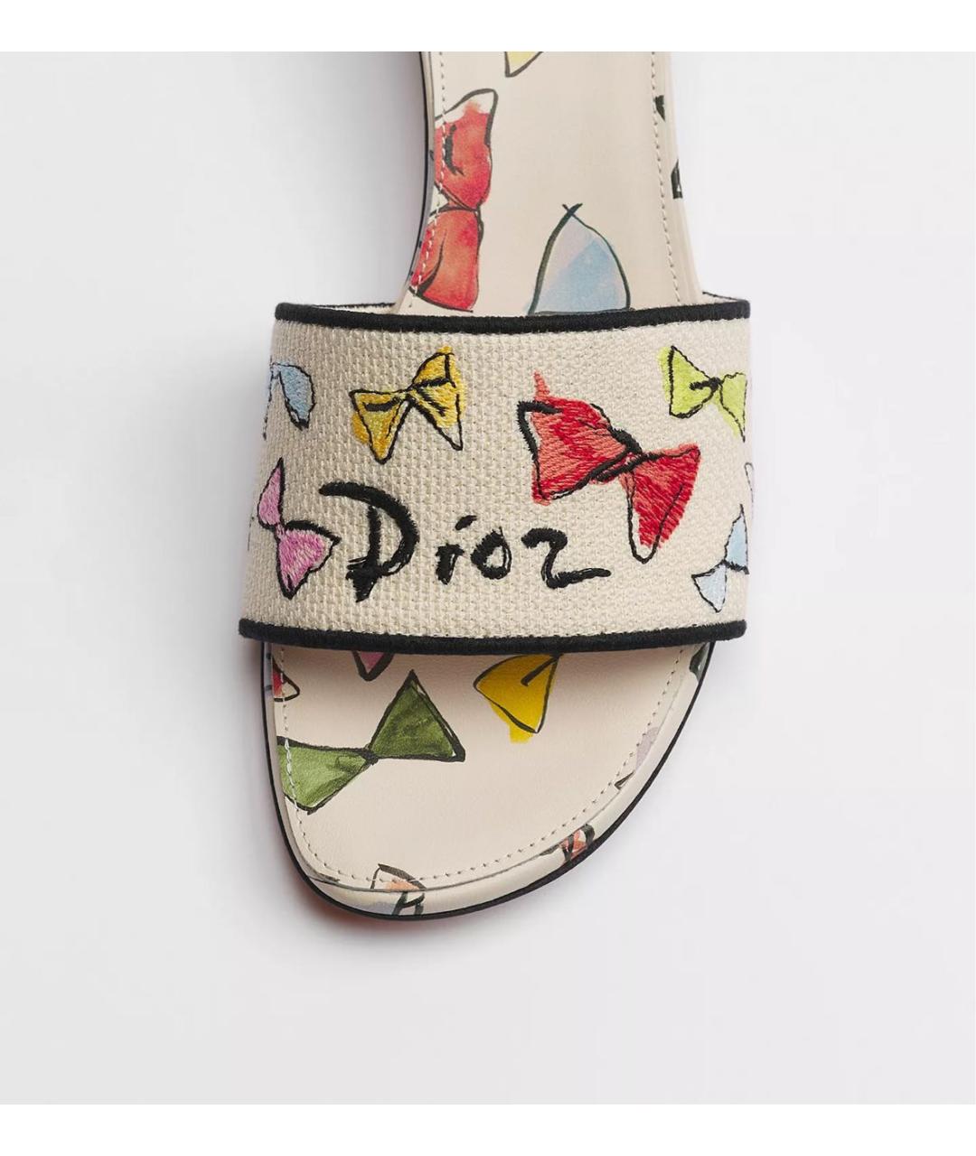 CHRISTIAN DIOR Мульти мюли, фото 5