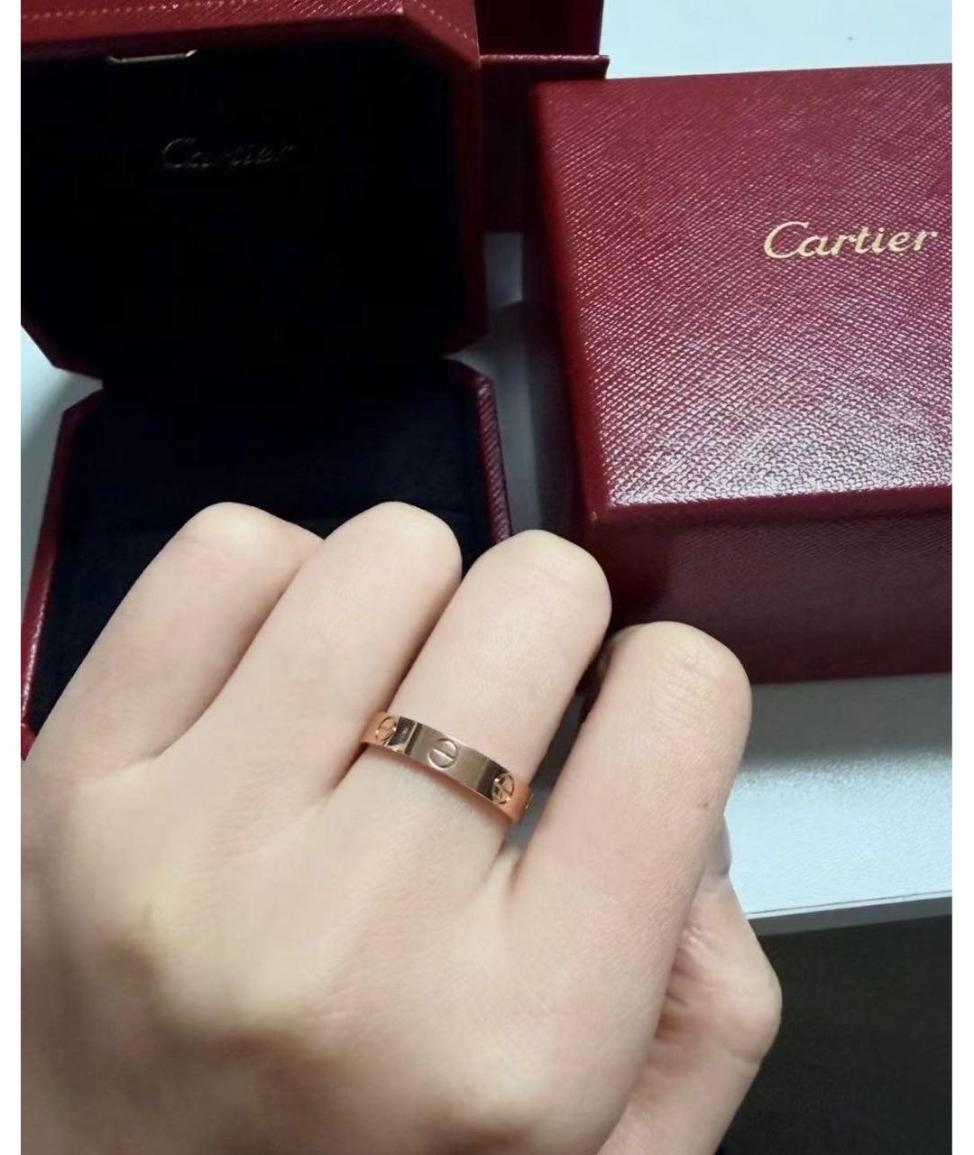 CARTIER Золотое кольцо из розового золота, фото 4