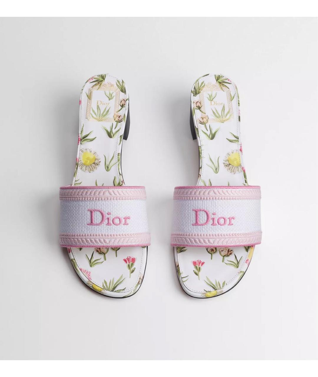 CHRISTIAN DIOR Розовые мюли, фото 3
