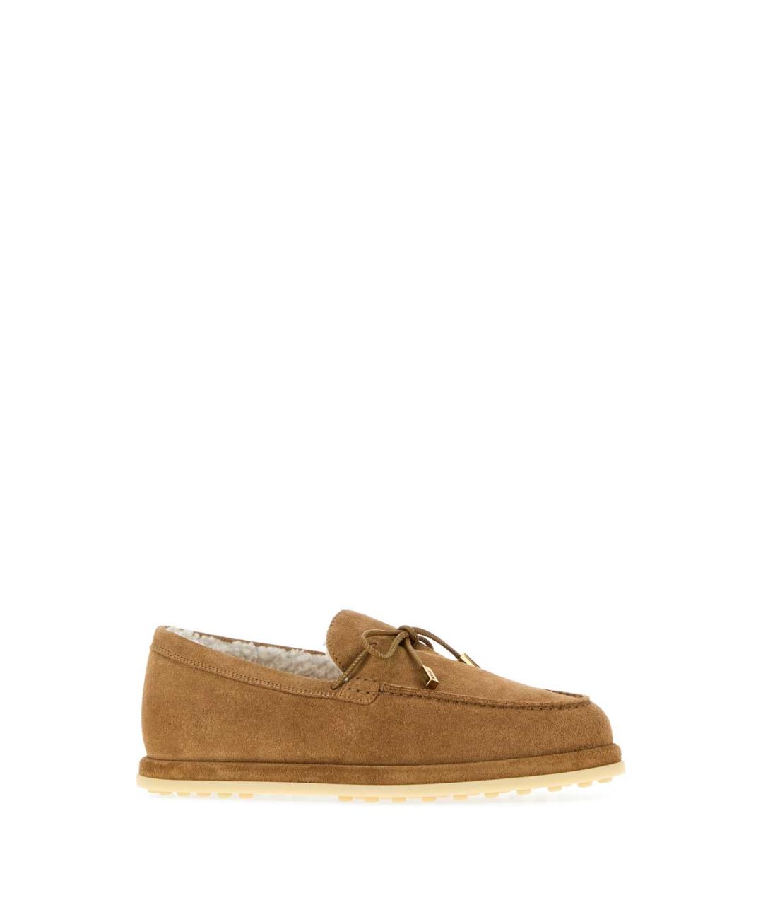 TOD'S Бежевые кожаные лоферы, фото 2
