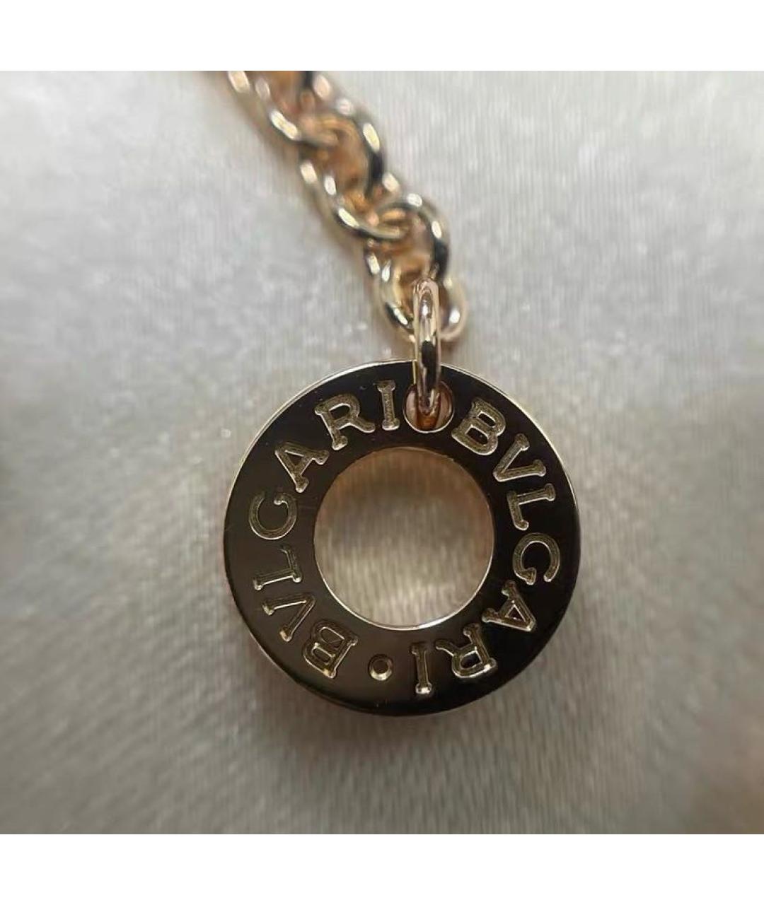 BVLGARI Золотая подвеска из розового золота, фото 4