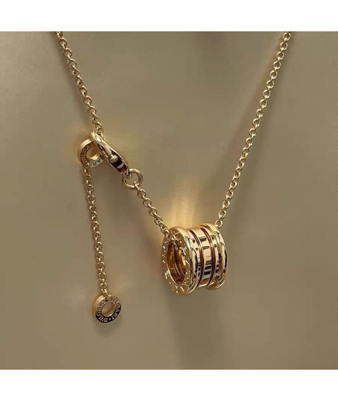BVLGARI Золотая подвеска из розового золота, фото 6