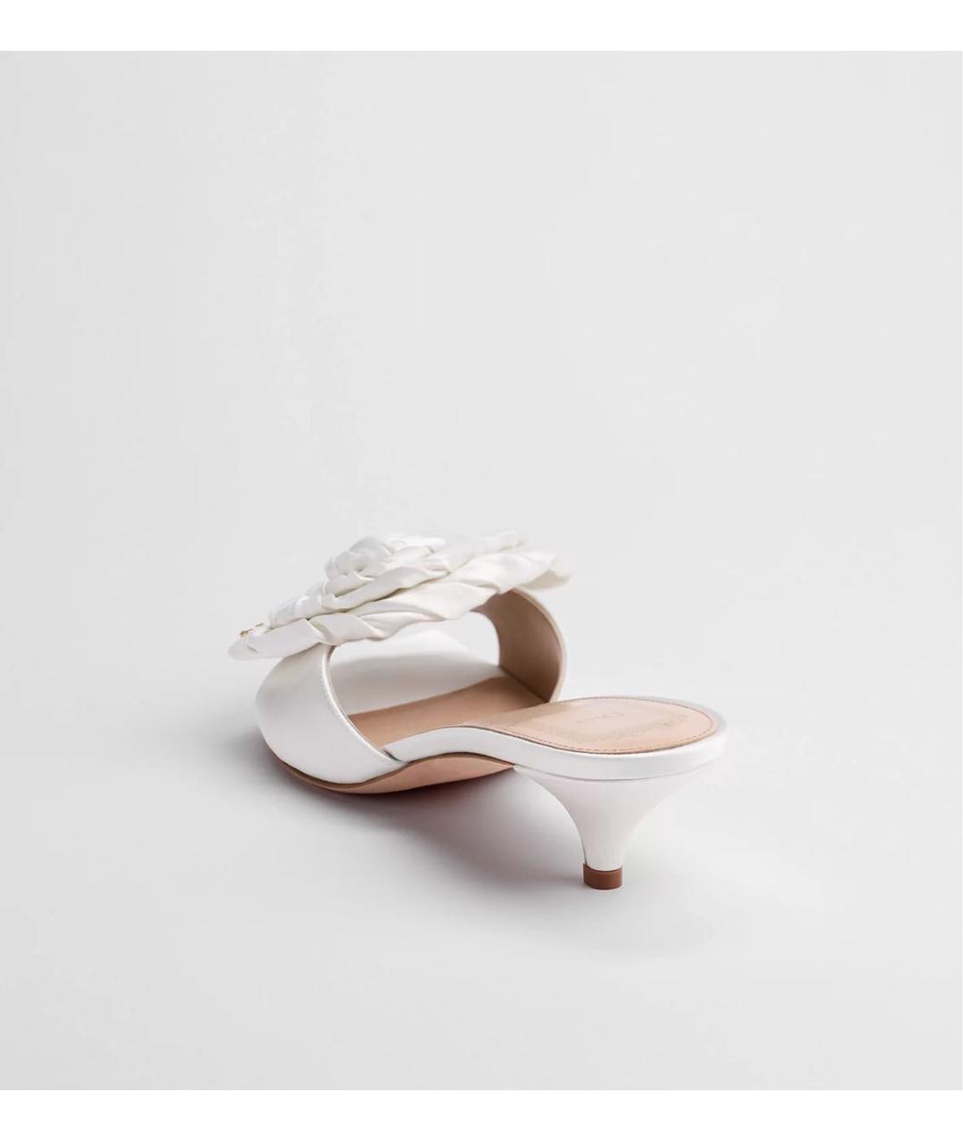 CHRISTIAN DIOR Белые мюли, фото 3