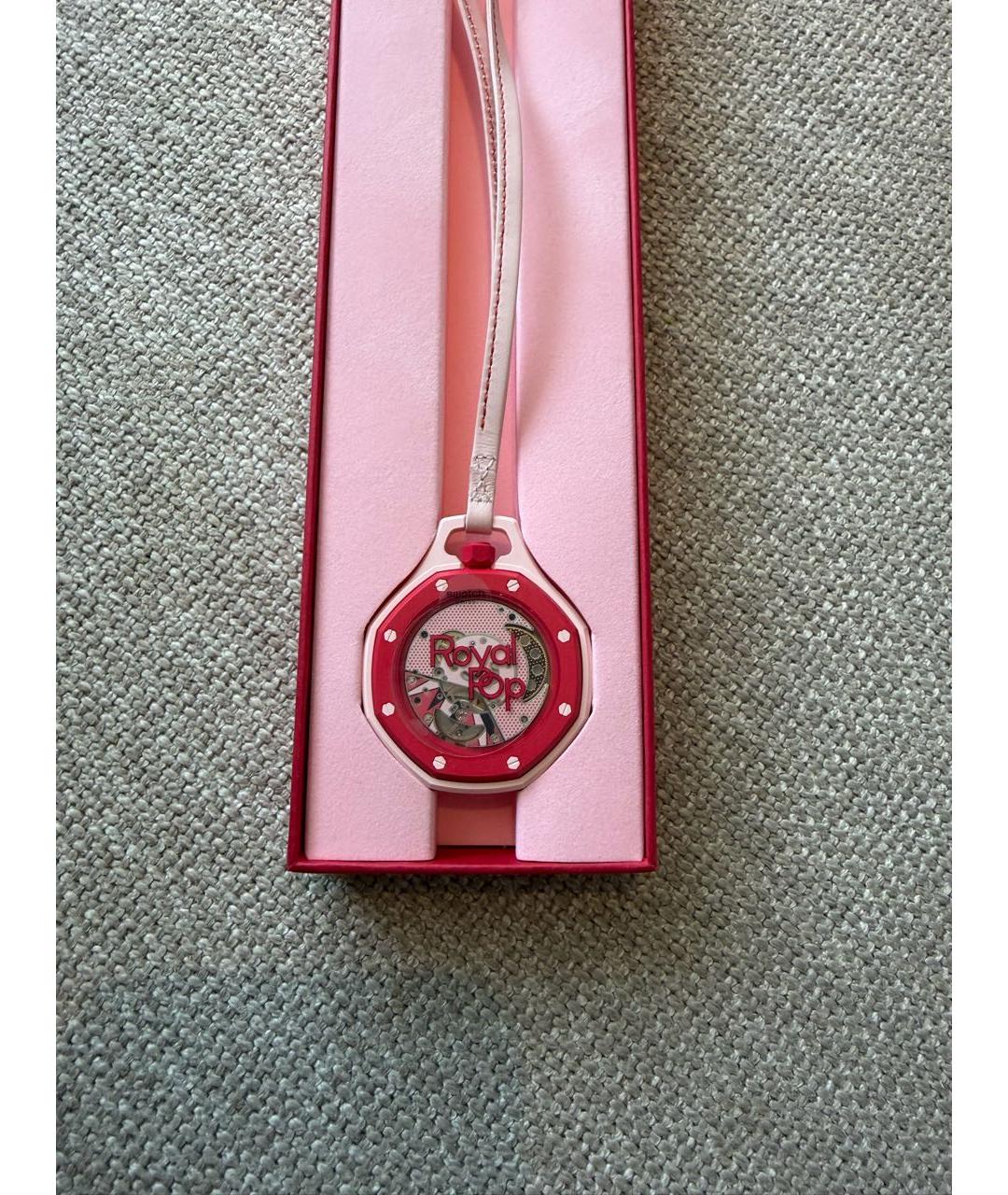 Swatch Розовые часы, фото 4