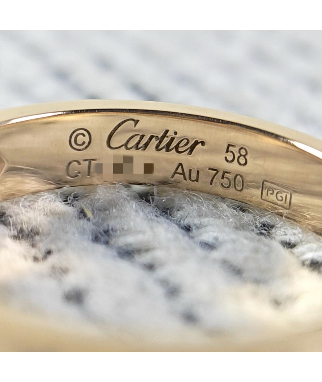 CARTIER Золотое кольцо из розового золота, фото 3