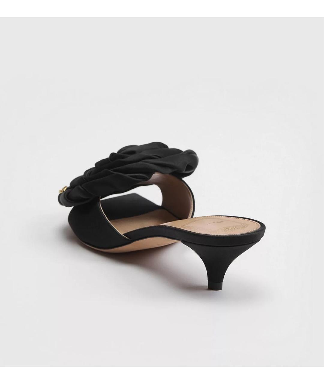 CHRISTIAN DIOR Черные мюли, фото 3