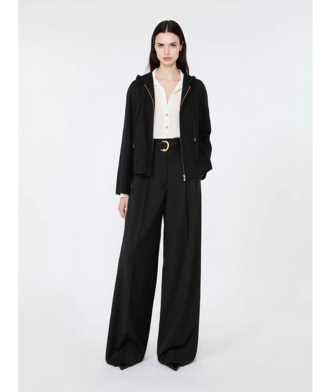 MAX MARA STUDIO Белая шелковая рубашка, фото 2