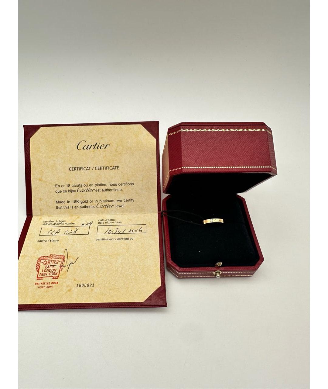 CARTIER Золотое кольцо из розового золота, фото 2