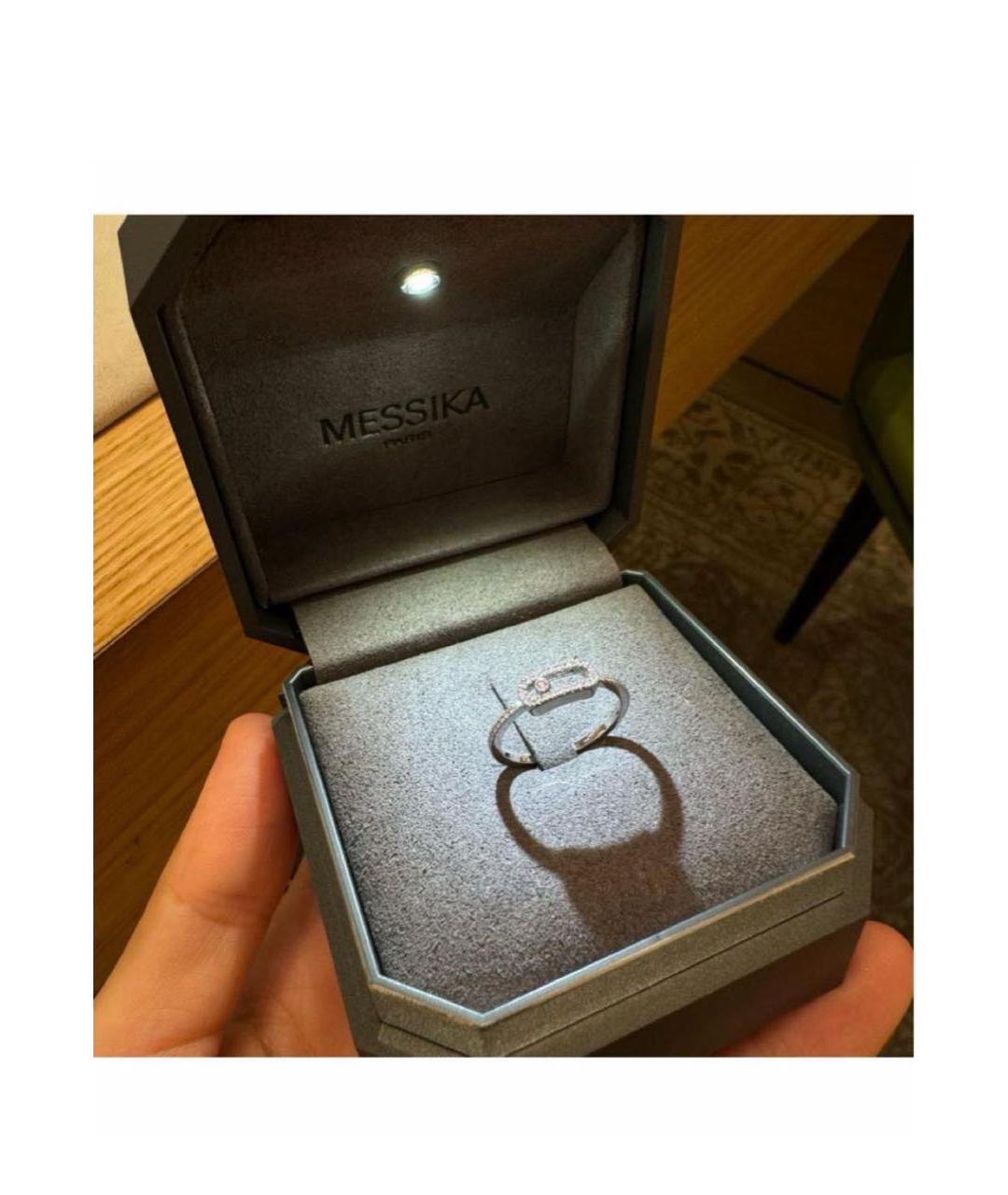 MESSIKA Серебряное кольцо из белого золота, фото 4