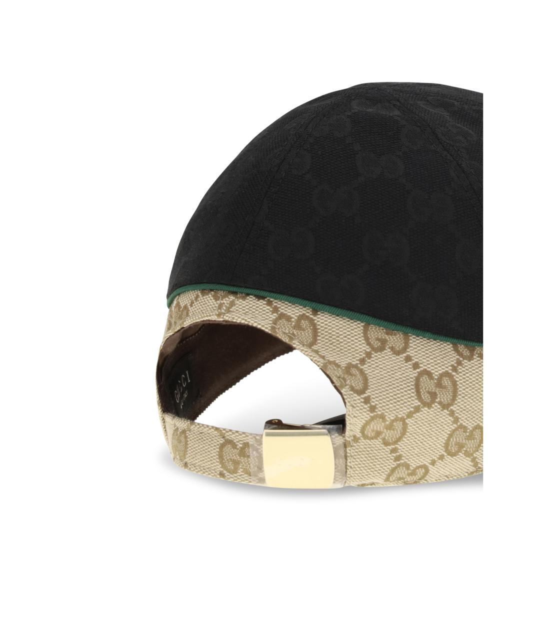 GUCCI Черная синтетическая кепка/бейсболка, фото 3
