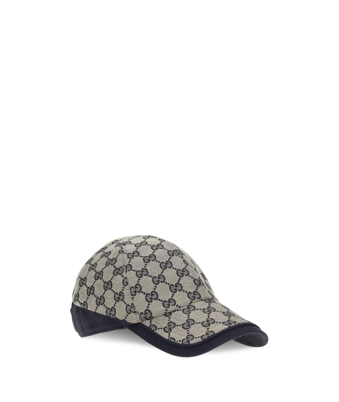 GUCCI Синяя синтетическая кепка/бейсболка, фото 2