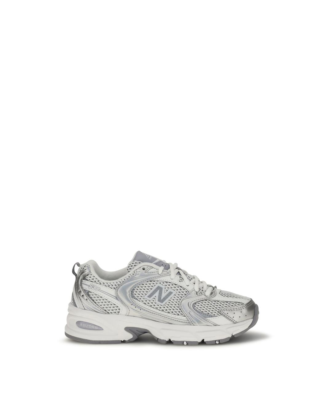 NEW BALANCE Серые синтетические кроссовки, фото 1