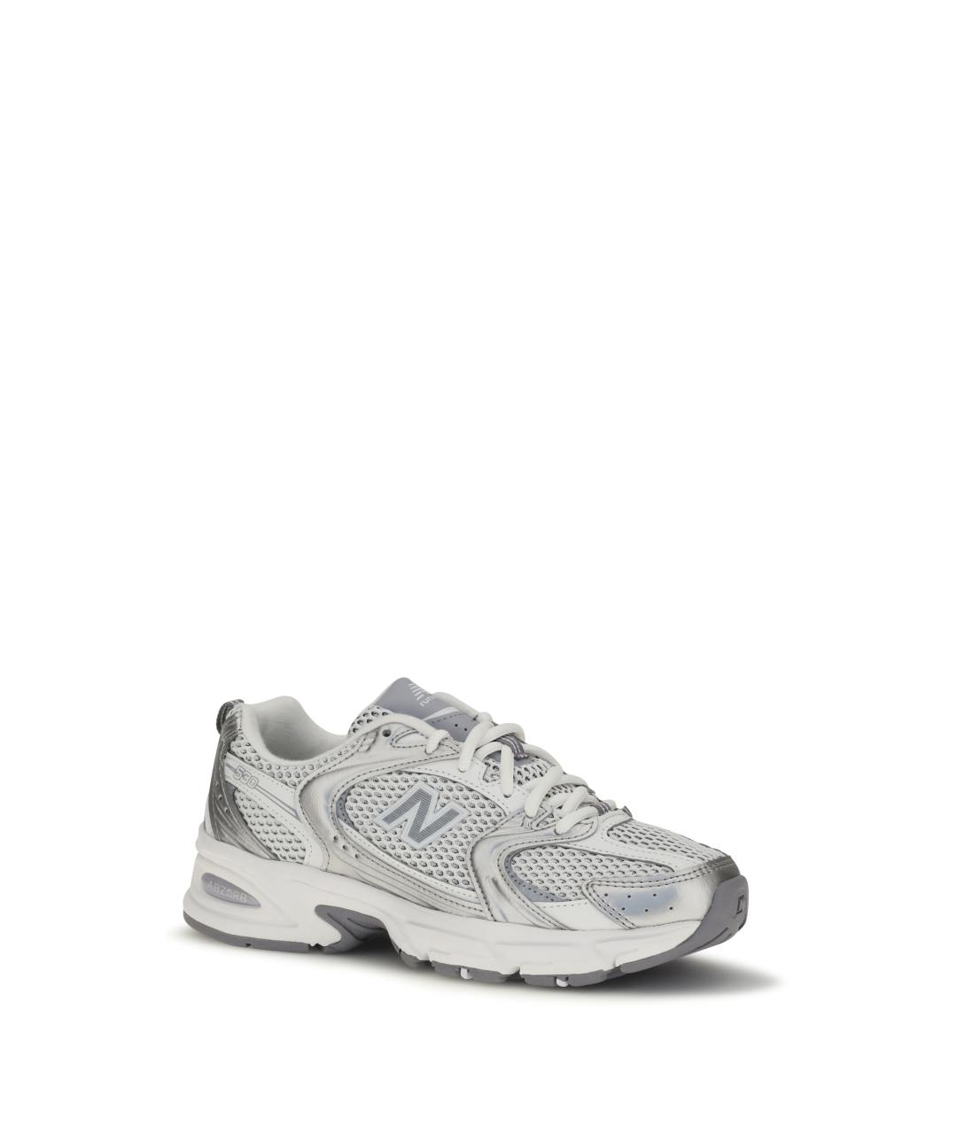 NEW BALANCE Серые синтетические кроссовки, фото 2