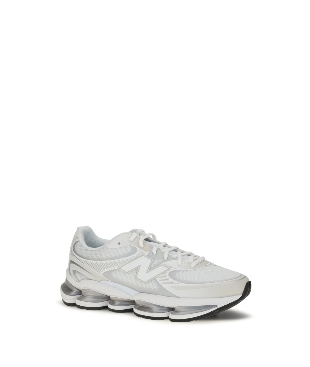 NEW BALANCE Белые синтетические низкие кроссовки / кеды, фото 2